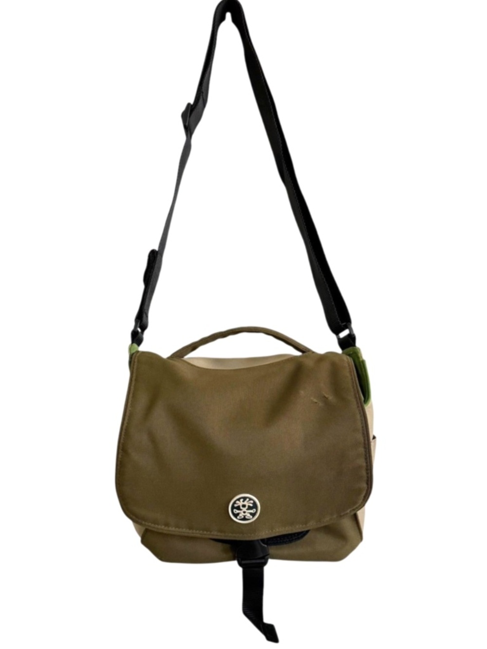 CRUMPLER The Five Million Dollar Home Camera Bag Khaki Green Padded Shoulder